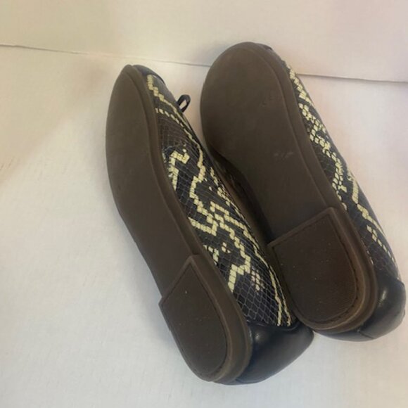 Vionic Leather snakeskin Ballet Flats Women's Spark Minna Boa Shoes, size 8M - Picture 6 of 6